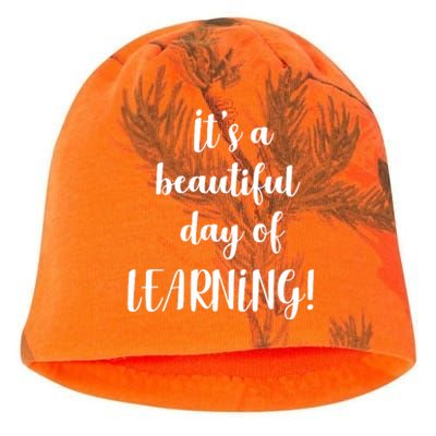 It's A Beautiful Day Of Learning! Kati - Camo Knit Beanie