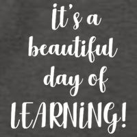 It's A Beautiful Day Of Learning! Vector Backpack