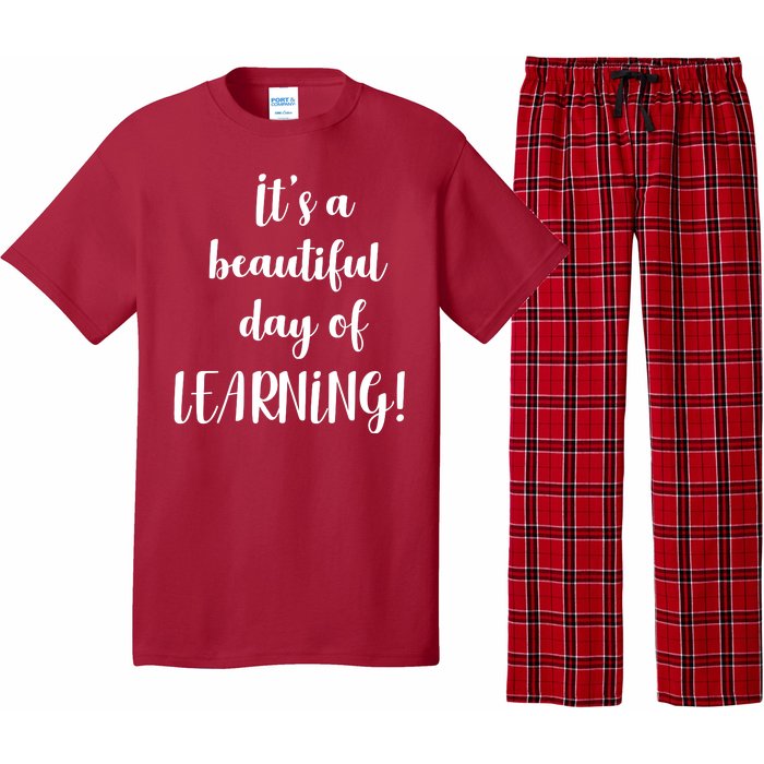 It's A Beautiful Day Of Learning! Pajama Set