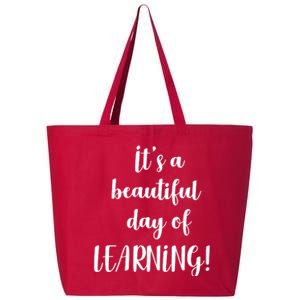 It's A Beautiful Day Of Learning! 25L Jumbo Tote