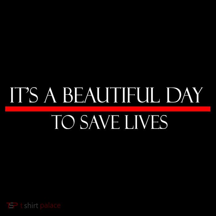 It's A Beautiful Day To Save Lives Pom Pom 12in Knit Beanie