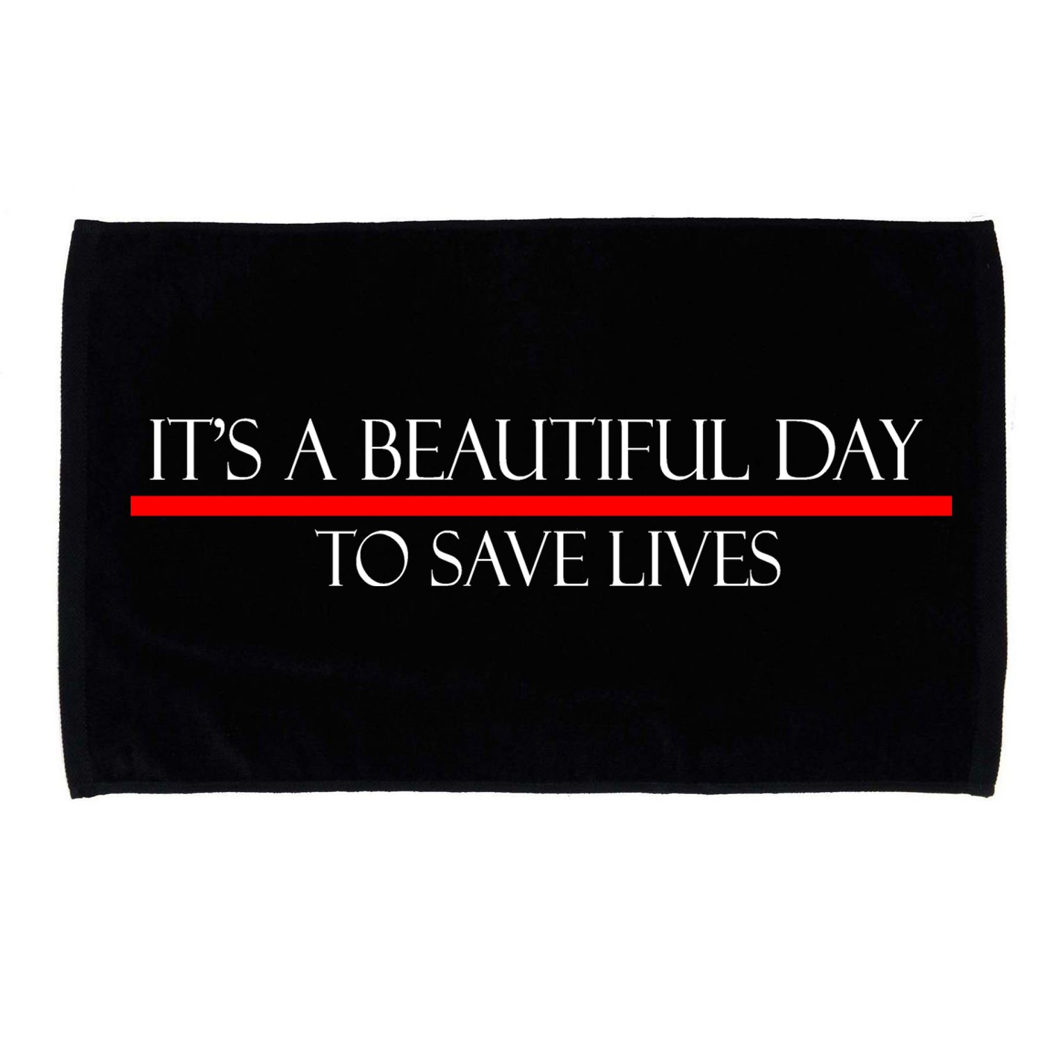 It's A Beautiful Day To Save Lives Microfiber Hand Towel