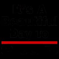 It's A Beautiful Day To Save Lives Funny 16oz Travel Tumbler
