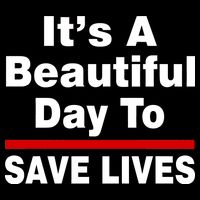 It's A Beautiful Day To Save Lives Funny Wool Snapback Cap