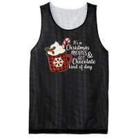 It's A Christmas Movies And Hot Chocolate Kind Of Day Mesh Reversible Basketball Jersey Tank