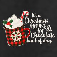 It's A Christmas Movies And Hot Chocolate Kind Of Day 25L Jumbo Tote