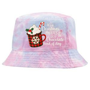 It's A Christmas Movies And Hot Chocolate Kind Of Day Tie-Dyed Bucket Hat