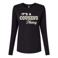 It's A Cousins Thing Womens Cotton Relaxed Long Sleeve T-Shirt