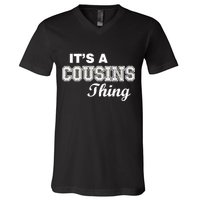 It's A Cousins Thing V-Neck T-Shirt