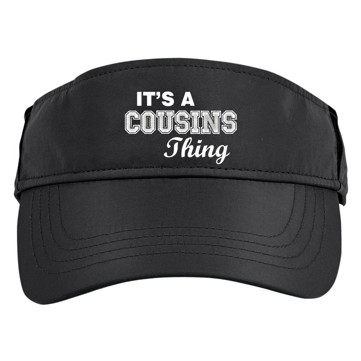 It's A Cousins Thing Adult Drive Performance Visor