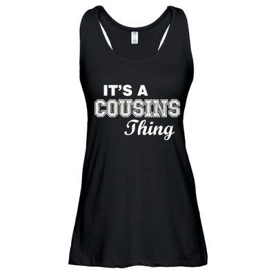 It's A Cousins Thing Ladies Essential Flowy Tank
