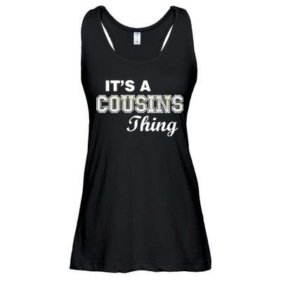 It's A Cousins Thing Ladies Essential Flowy Tank