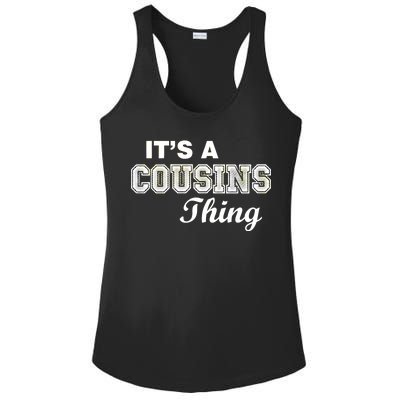 It's A Cousins Thing Ladies PosiCharge Competitor Racerback Tank