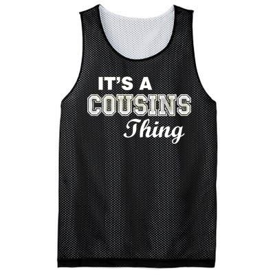 It's A Cousins Thing Mesh Reversible Basketball Jersey Tank