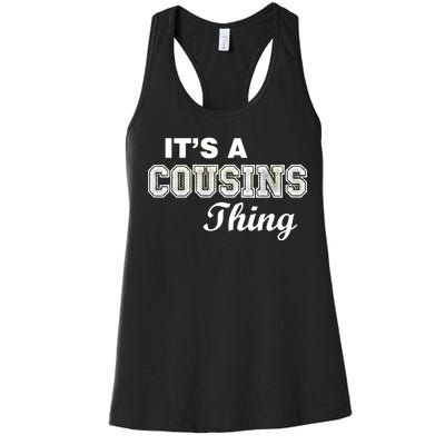 It's A Cousins Thing Women's Racerback Tank