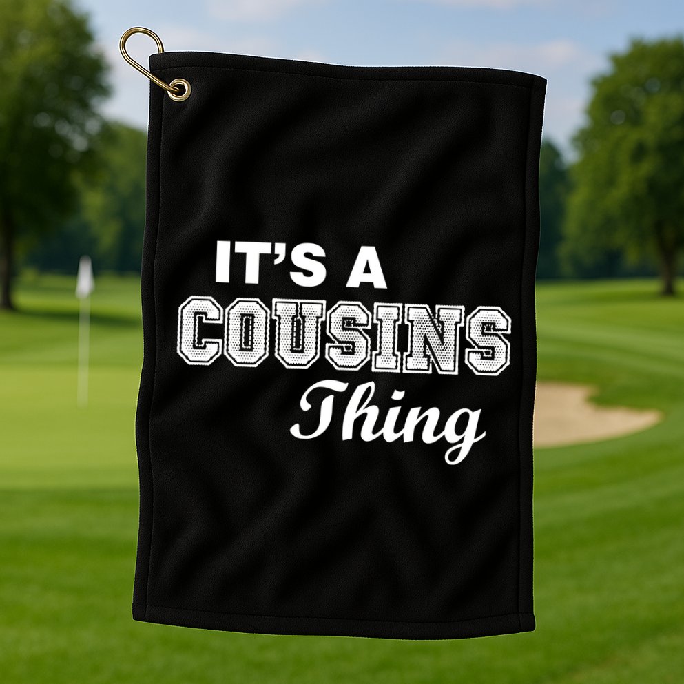 It's A Cousins Thing Golf Towel