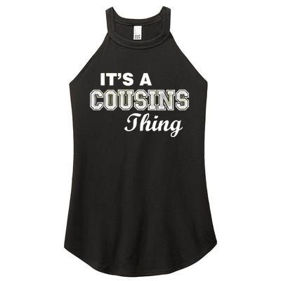 It's A Cousins Thing Women’s Perfect Tri Rocker Tank