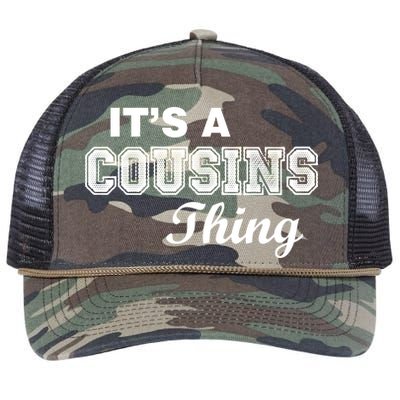 It's A Cousins Thing Retro Rope Trucker Hat Cap