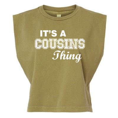 It's A Cousins Thing Garment-Dyed Women's Muscle Tee