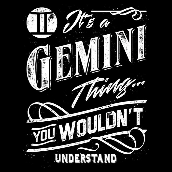 It's a Gemini Thing Zodiac Sign Horoscope Sweatshirt