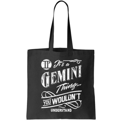 It's a Gemini Thing Zodiac Sign Horoscope Bag