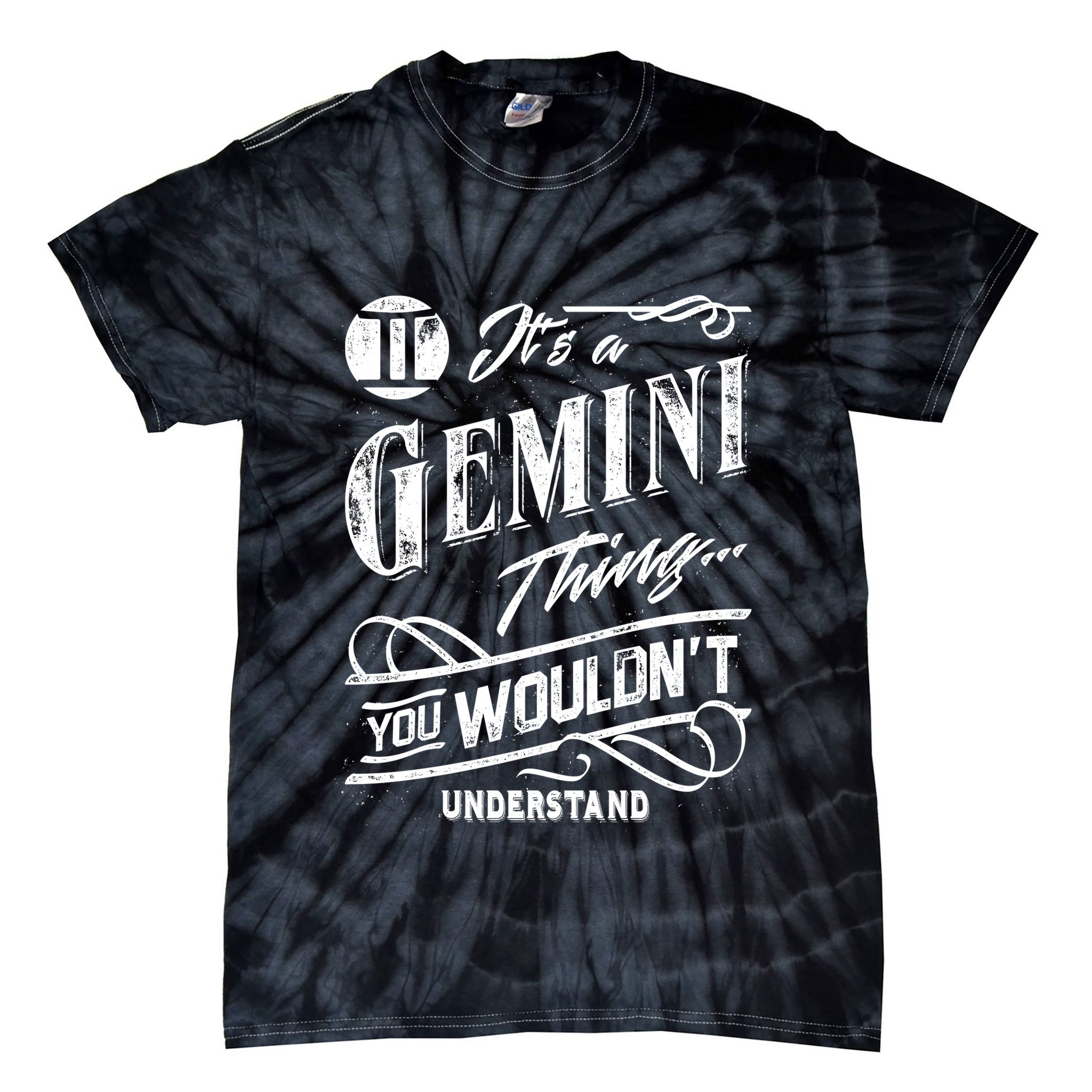 It's a Gemini Thing Zodiac Sign Horoscope Tie-Dye T-Shirt