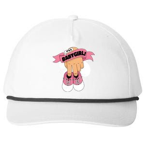 It's A Girl Snapback Five-Panel Rope Hat