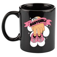 It's A Girl 11oz C Handle Ceramic Mug
