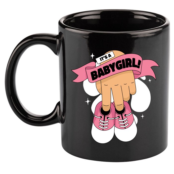 It's A Girl 11oz C Handle Ceramic Mug
