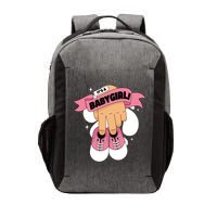 It's A Girl Vector Backpack