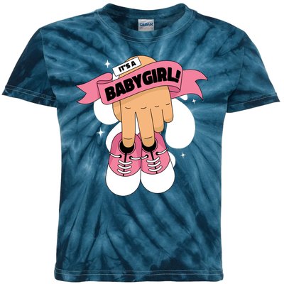 It's A Girl Kids Tie-Dye T-Shirt