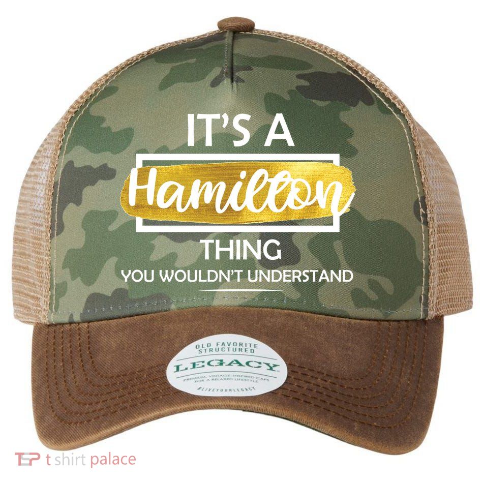 It's A Hamilton Thing  Legacy Tie Dye Trucker Hat