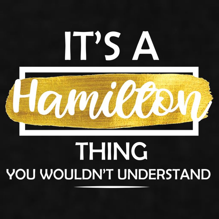 It's A Hamilton Thing  Ladies PosiCharge Tri-Blend Wicking Tank