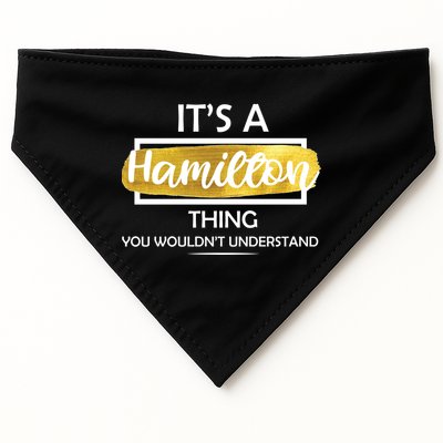 It's A Hamilton Thing  USA-Made Doggie Bandana