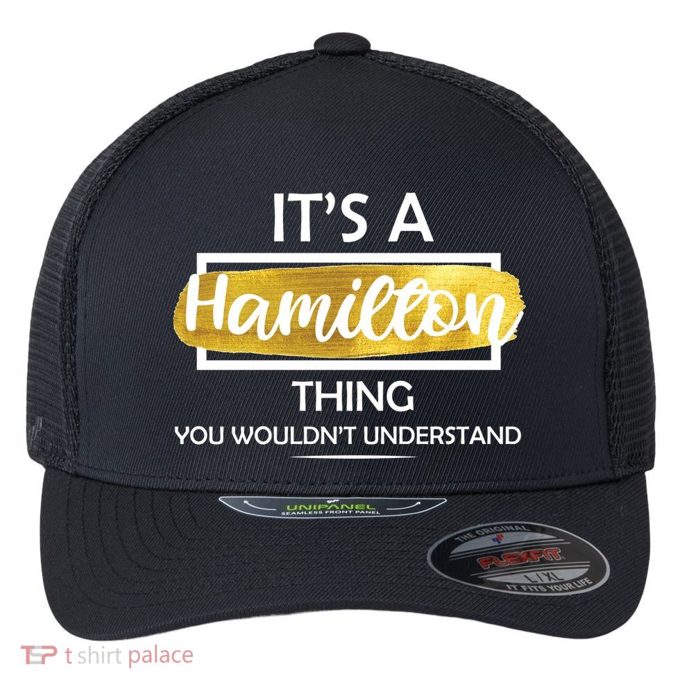 It's A Hamilton Thing  Flexfit Unipanel Trucker Cap