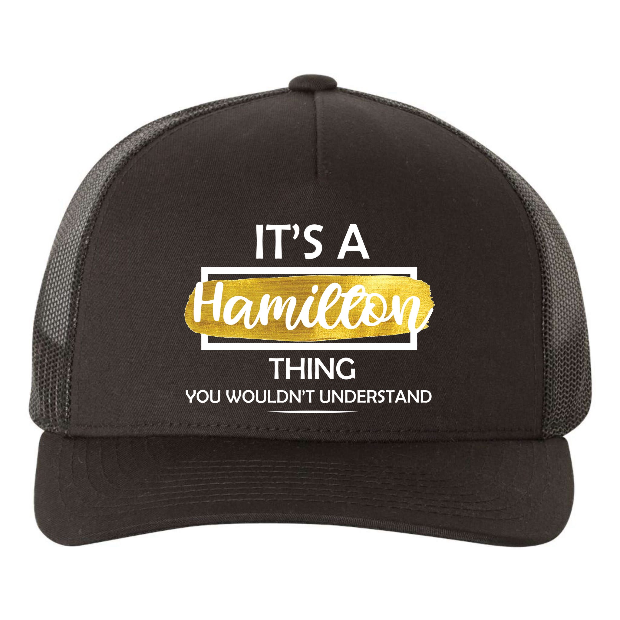 It's A Hamilton Thing  Yupoong Adult 5-Panel Trucker Hat