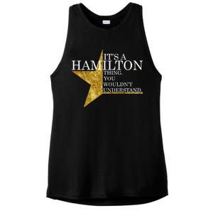 It's A Hamilton Thing You Wouldn't Understand Alexander A Ham Ladies PosiCharge Tri-Blend Wicking Tank