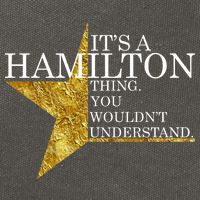 It's A Hamilton Thing You Wouldn't Understand Alexander A Ham Cotton Canvas Backpack