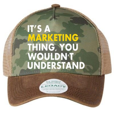 It's A Marketing Thing You Wouldn't Understand Legacy Tie Dye Trucker Hat