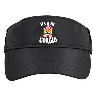 It's A Me Corgio  Adult Drive Performance Visor