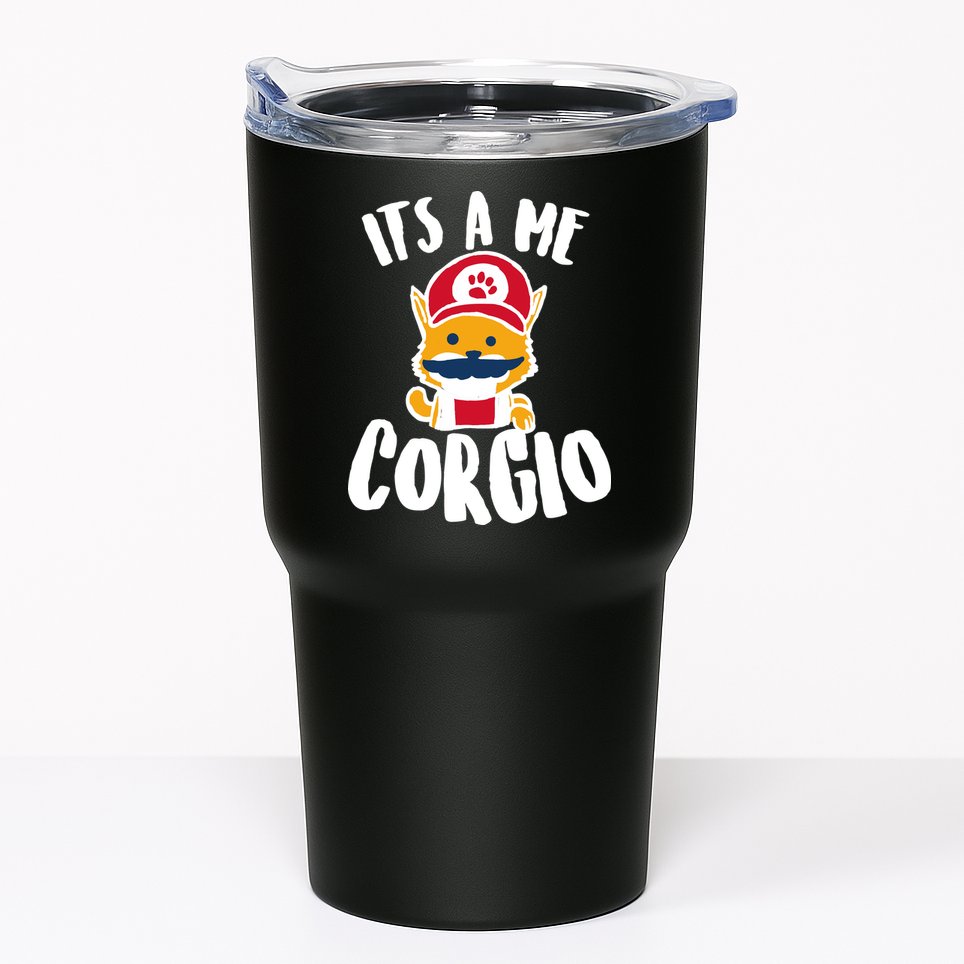 It's A Me Corgio  Tumbler