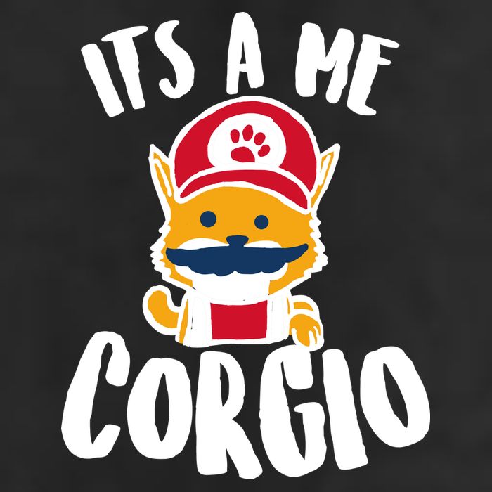 It's A Me Corgio  Microfiber Hand Towel
