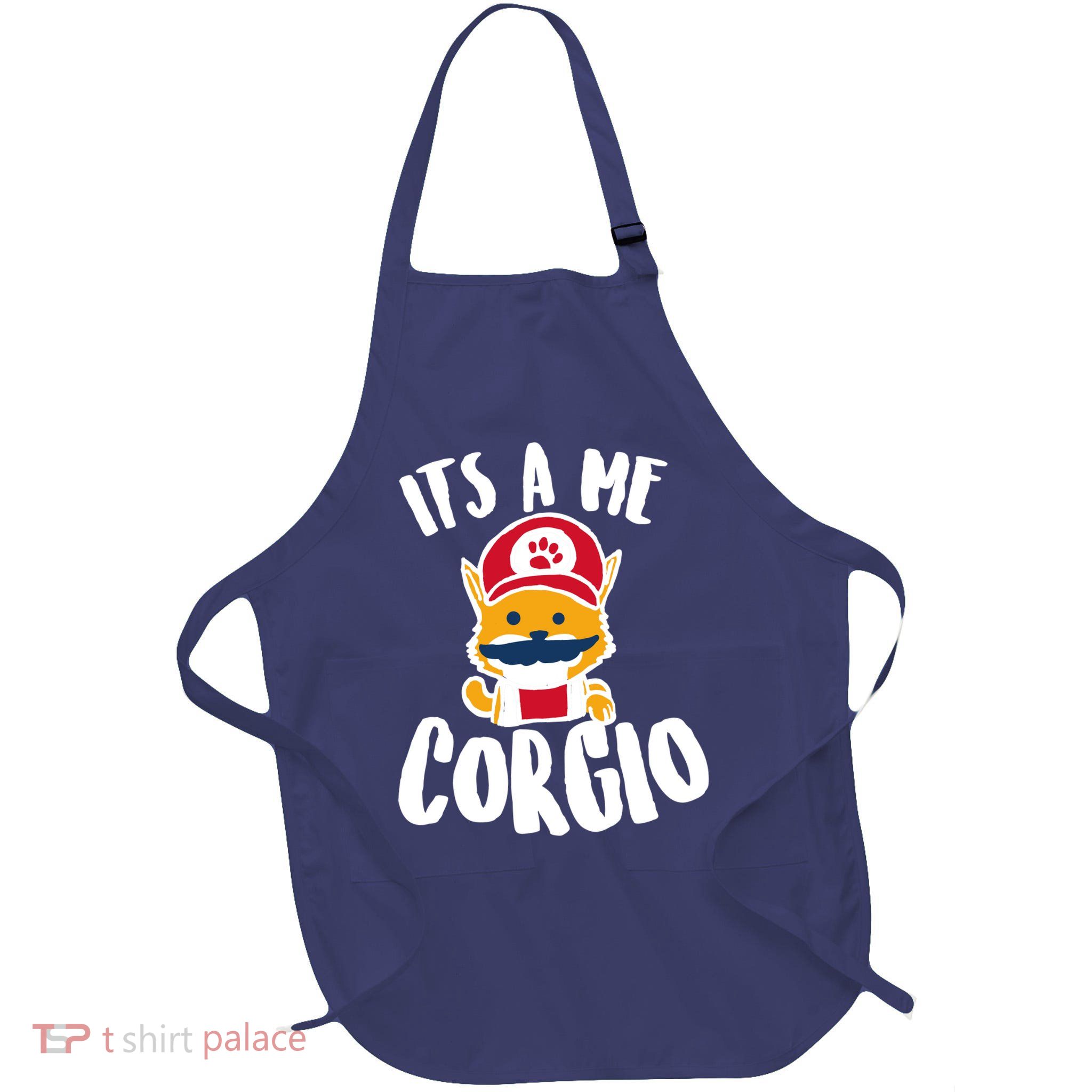 It's A Me Corgio  Apron
