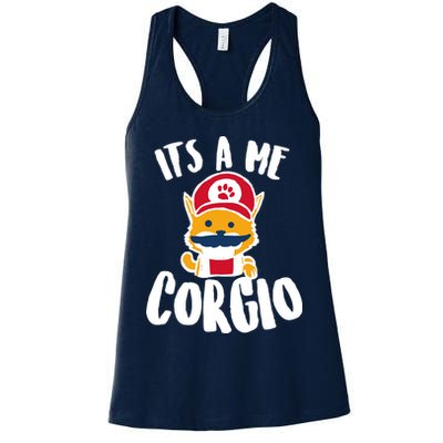 It's A Me Corgio  Womens Tank Top