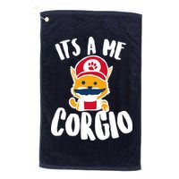 It's A Me Corgio  Golf Towel
