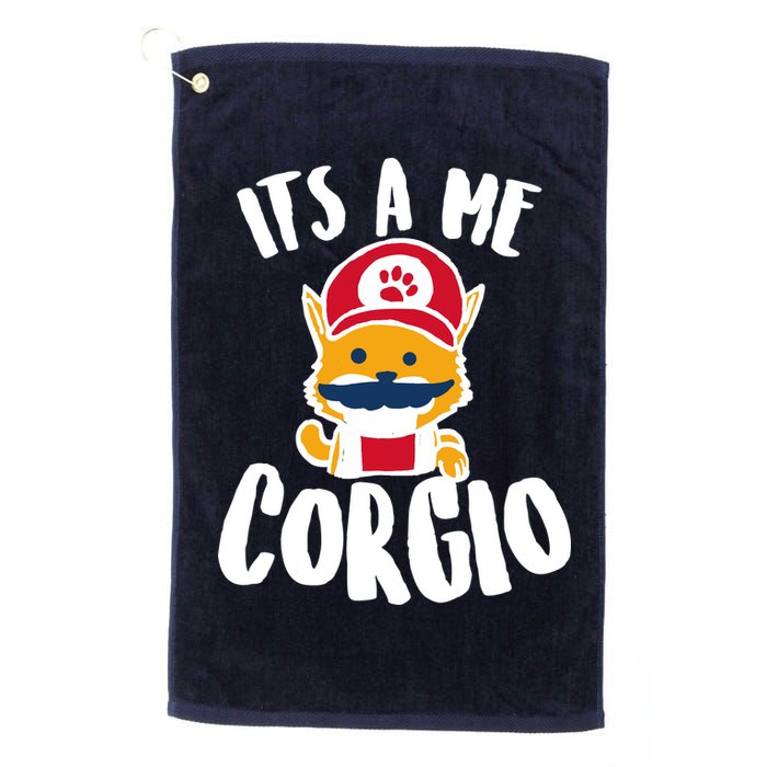 It's A Me Corgio  Golf Towel