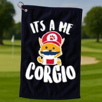 It's A Me Corgio  Golf Towel