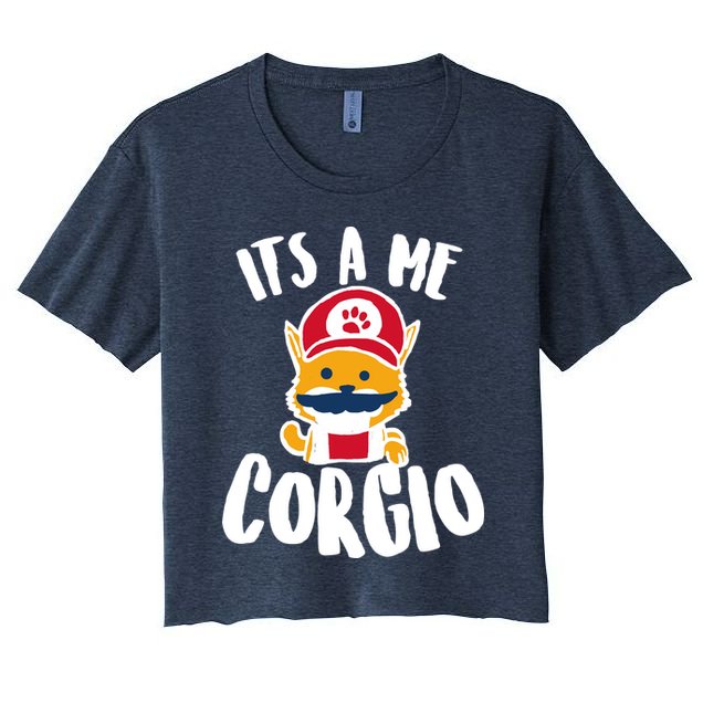 It's A Me Corgio  Crop Top