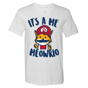 It's A Me Meowrio V-Neck T-Shirt