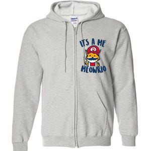 It's A Me Meowrio Full Zip Hoodie